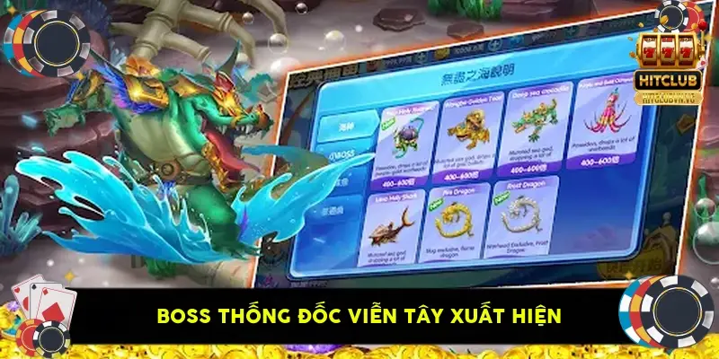 Boss Thống Đốc Viễn Tây xuất hiện
